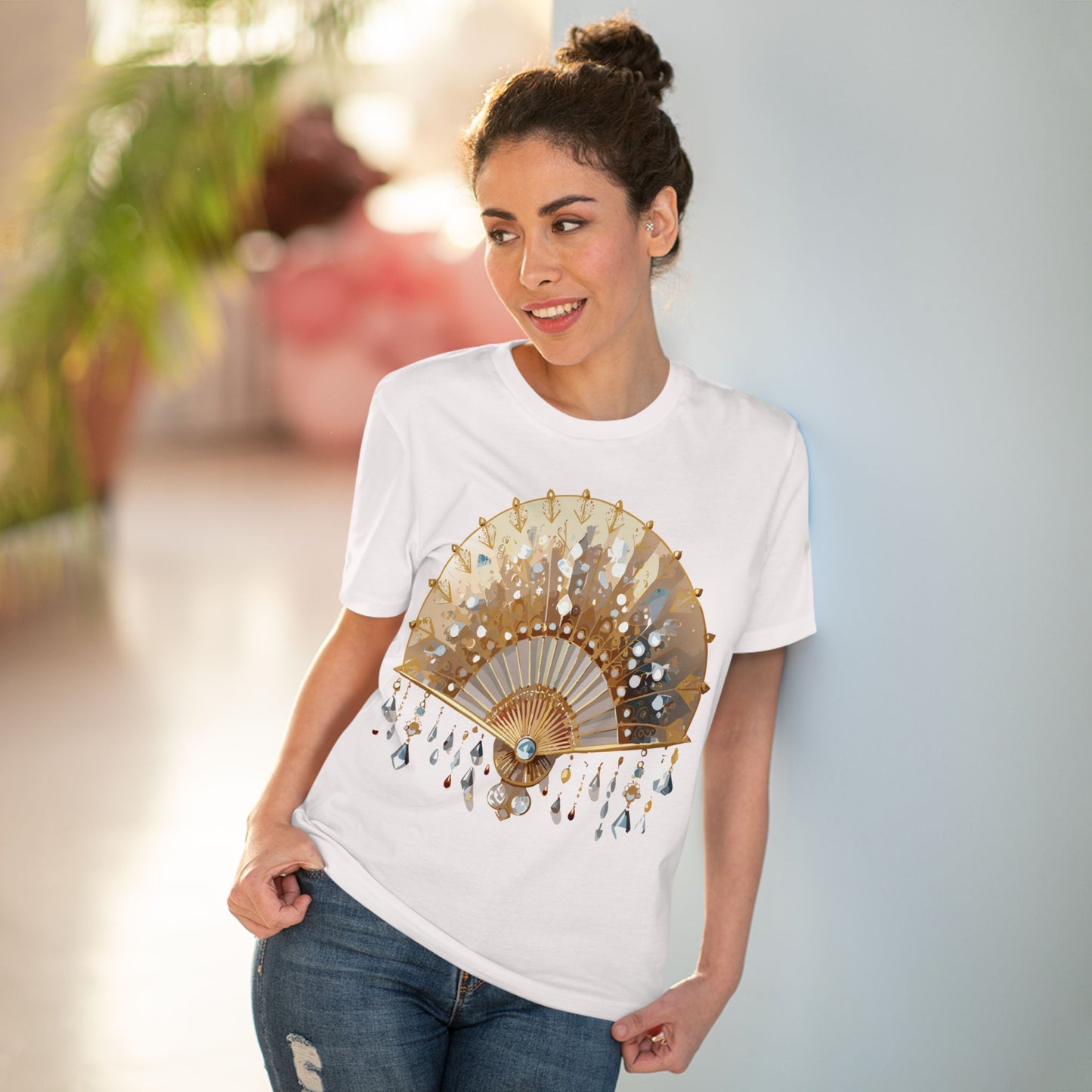 Organic T-shirt with Fan