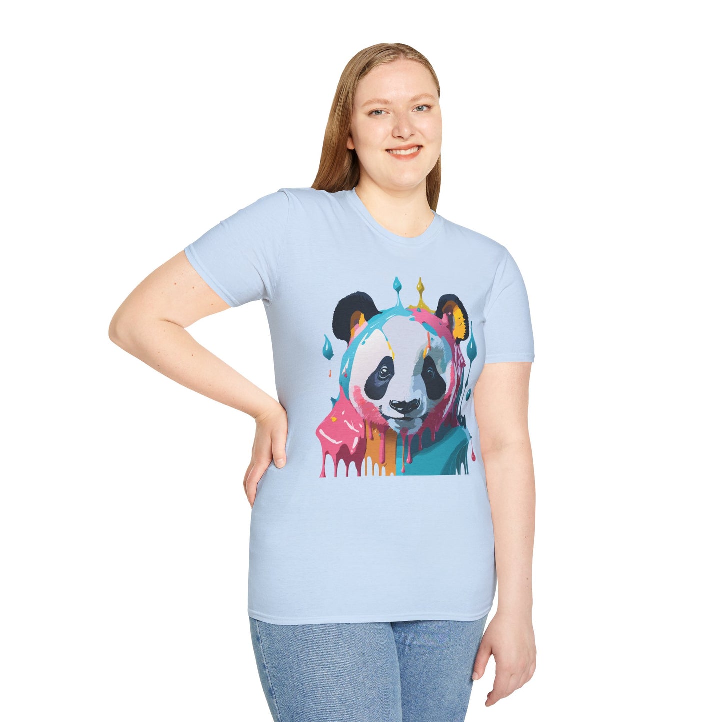 Panda Shirt, T Shirt with Panda, Animal Shirt, Tee Shirt with Animals