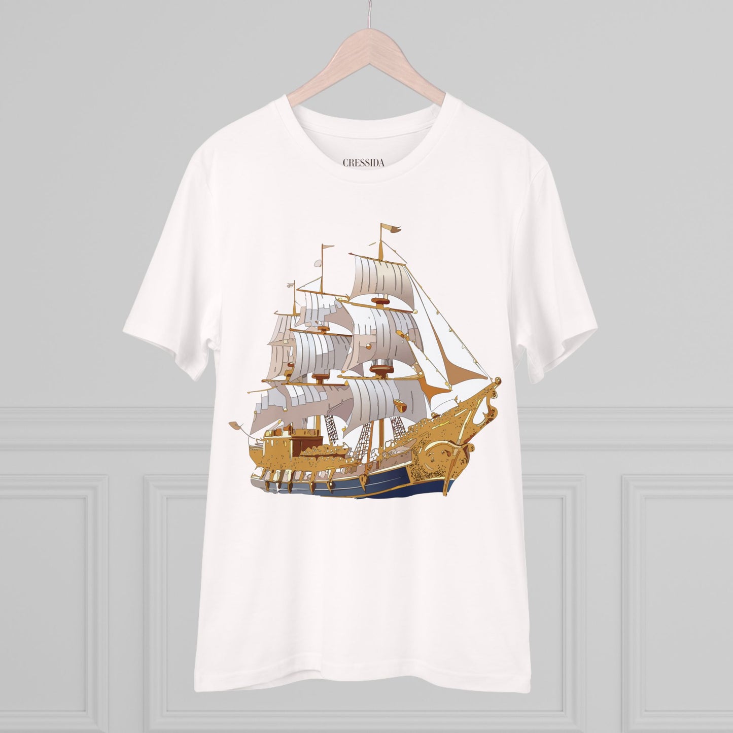 Organic T-shirt with Ship