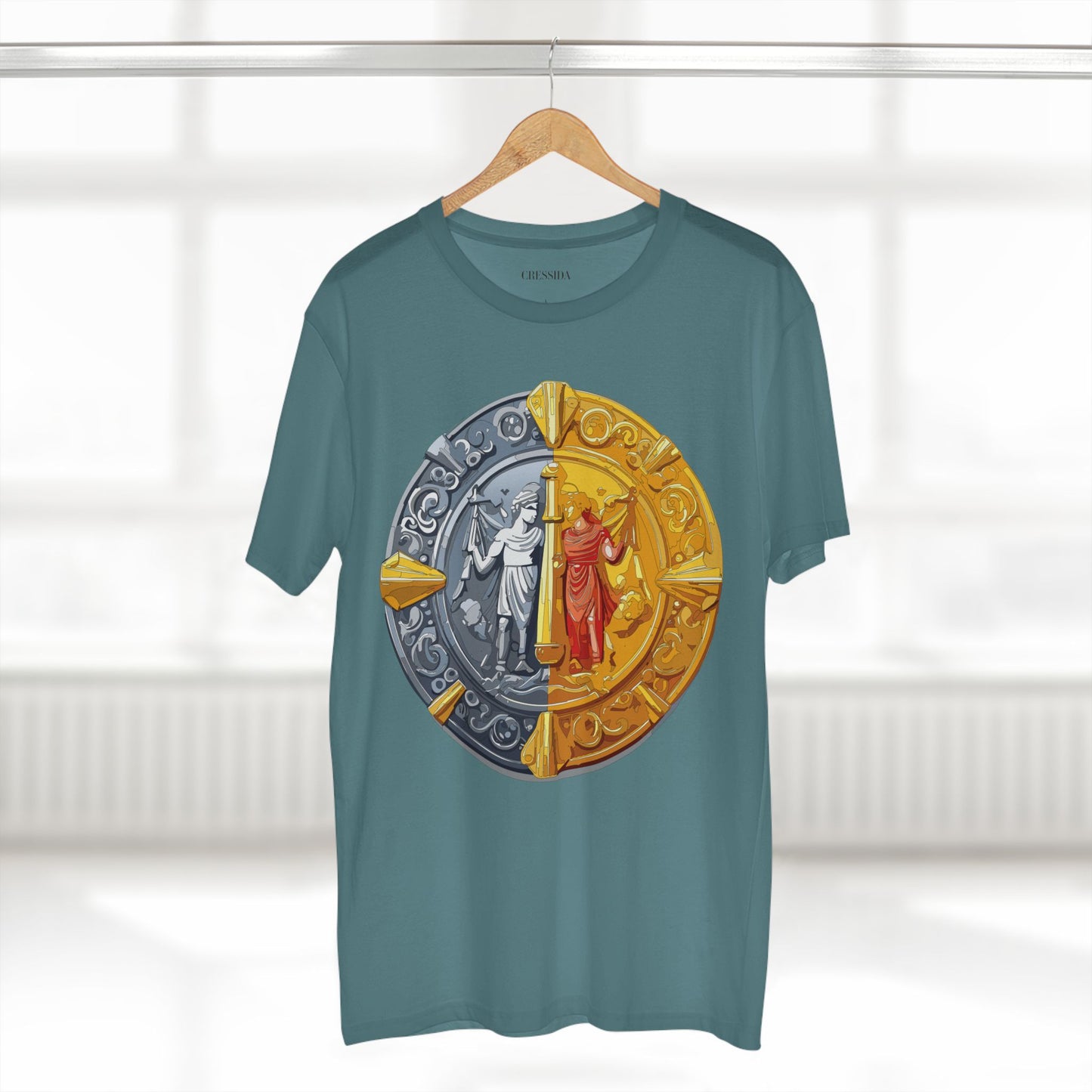 Coin Shirt, Shirt with Coin, Tee Shirt with Antique Coin