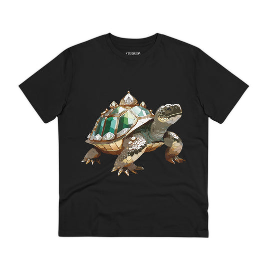 Organic T-shirt with Animals - Turtle