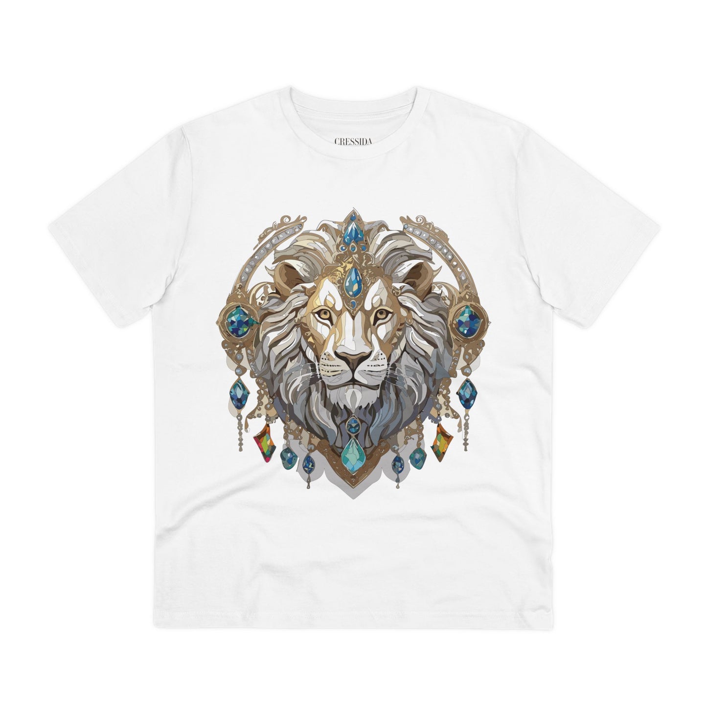 Organic T-shirt with Animals - Lion