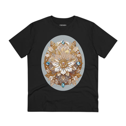 Organic T-shirt with Flower