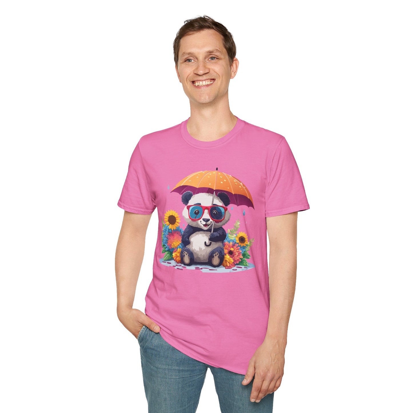 Panda Shirt, T Shirt with Panda, Animal Shirt, Tee Shirt with Animals