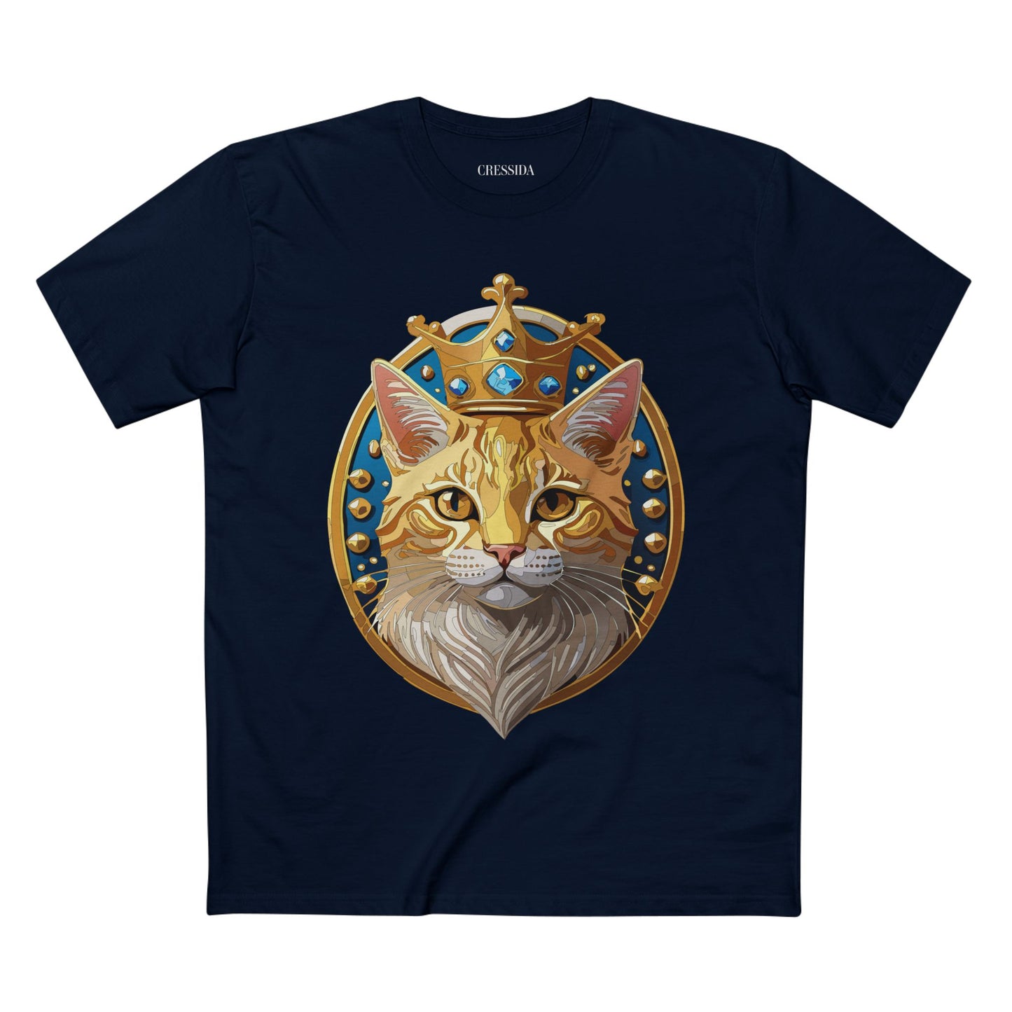 Premium Animal Medallion Tee Shirt With Antique Animal Artwork Unisex Cotton
