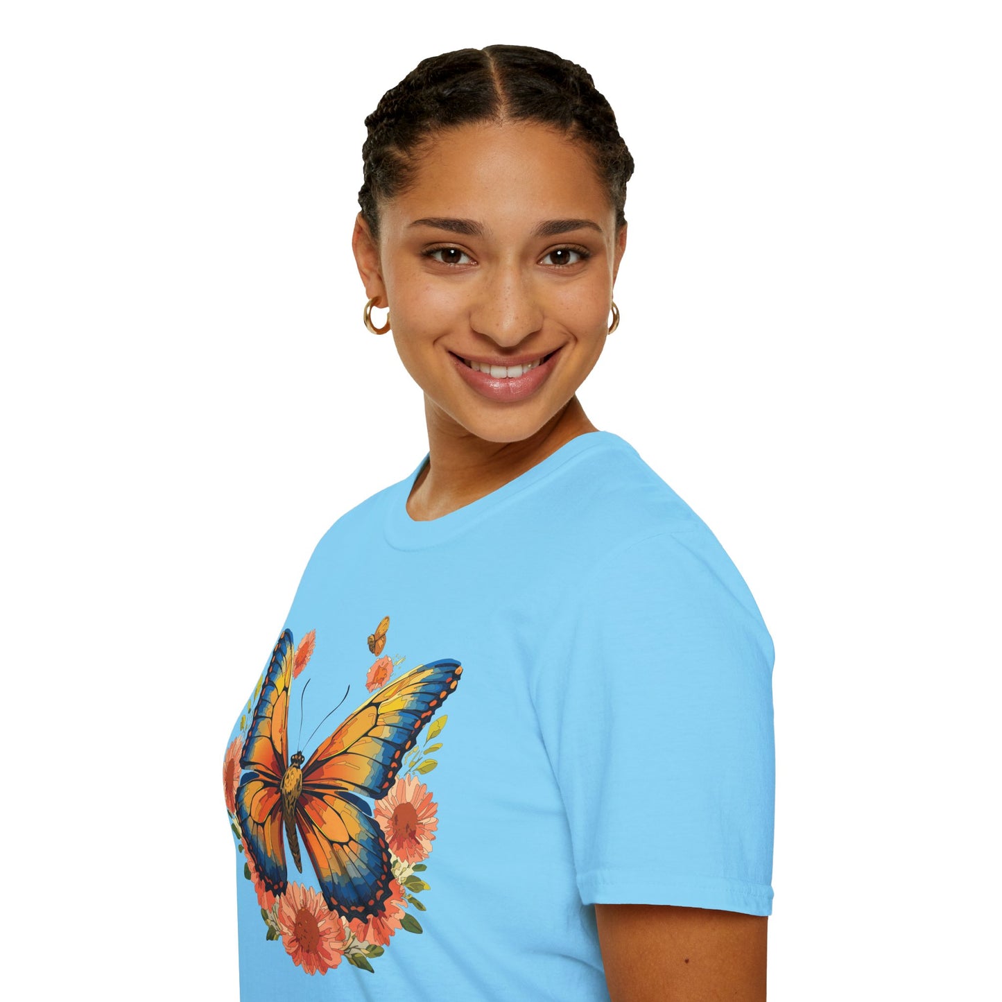 Butterfly Shirt, T Shirt with Butterfly, Monarch Shirt