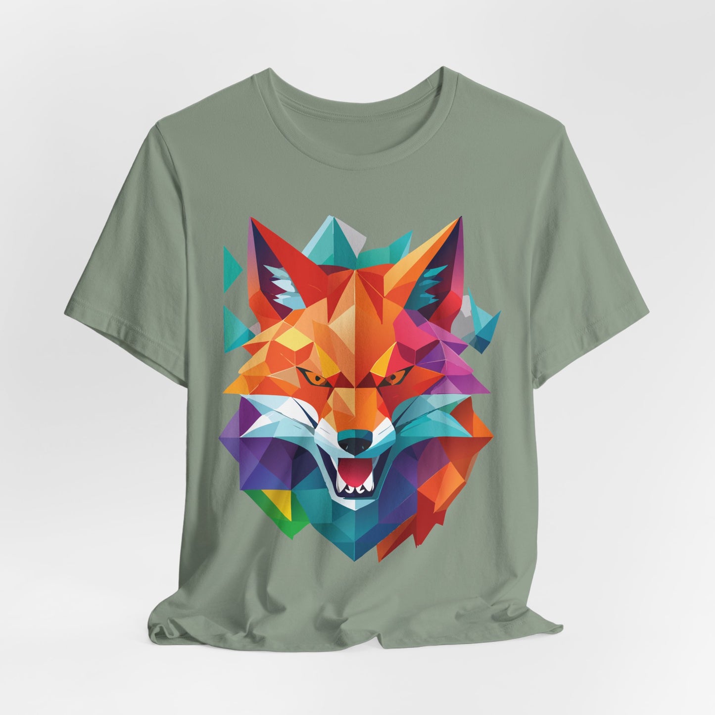 Unisex Animal Shirt, Tee Shirt with Animals, Art Design Tee Shirt, Wild Animals Shirt