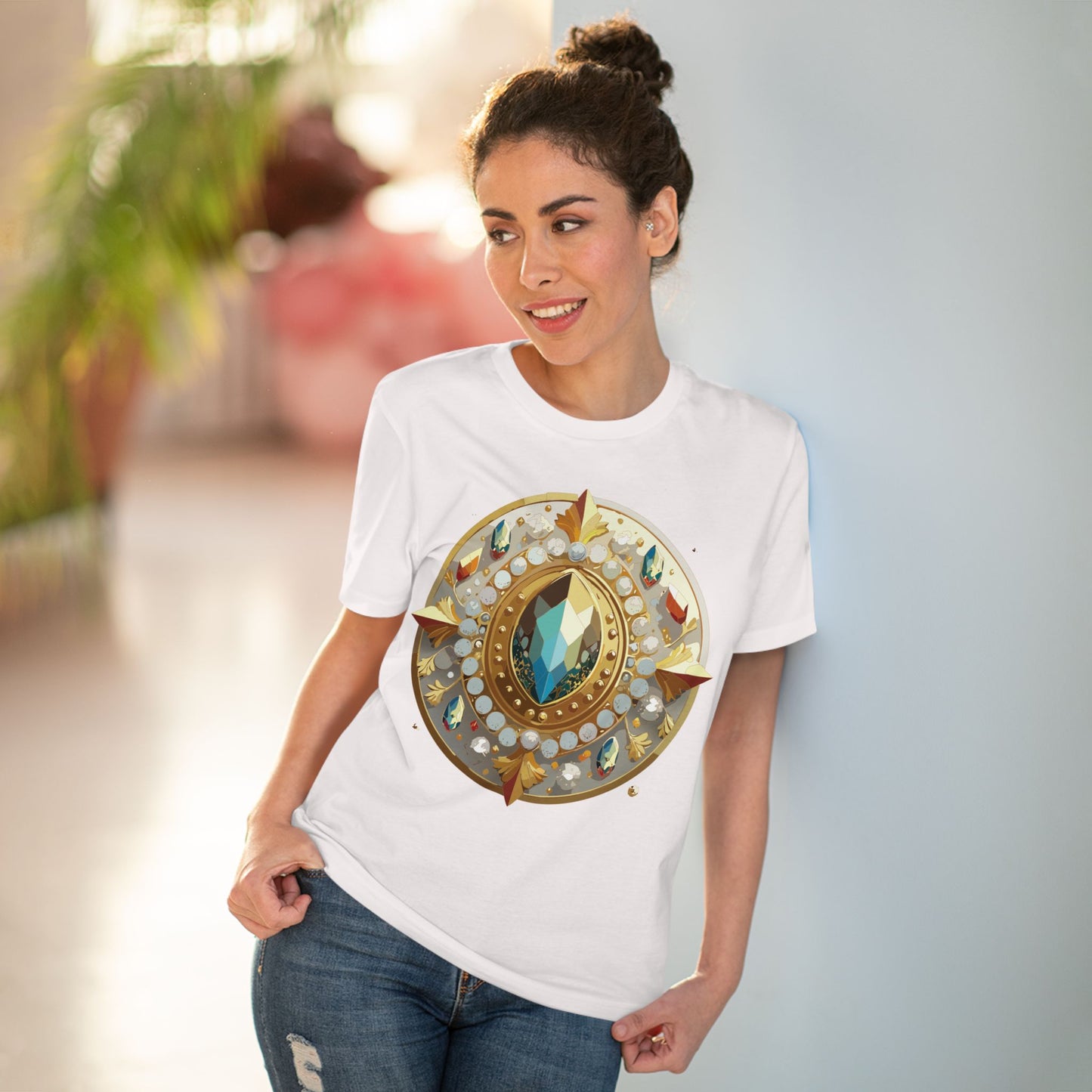 Organic T-shirt with Treasure