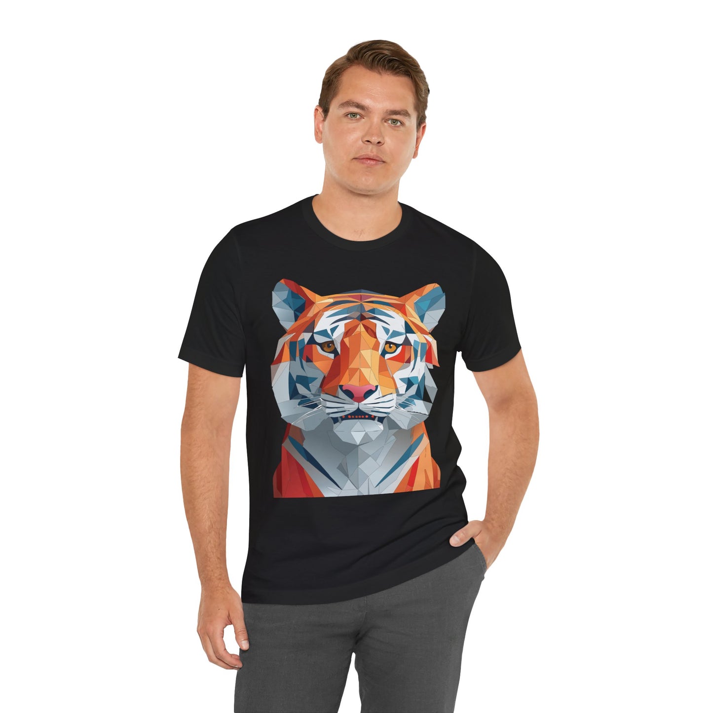 Unisex Animal Shirt, Tee Shirt with Animals, Art Design Tee Shirt, Wild Animals Shirt