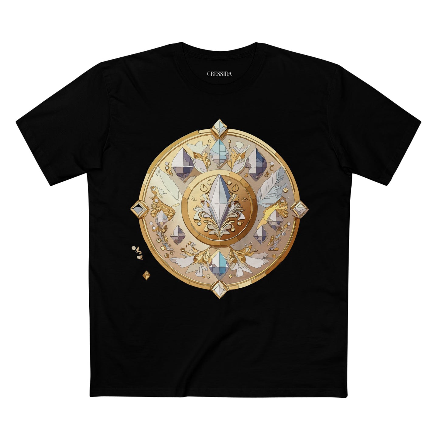 Medallion Shirt, Shirt with Medallion, Tee Shirt with Medal