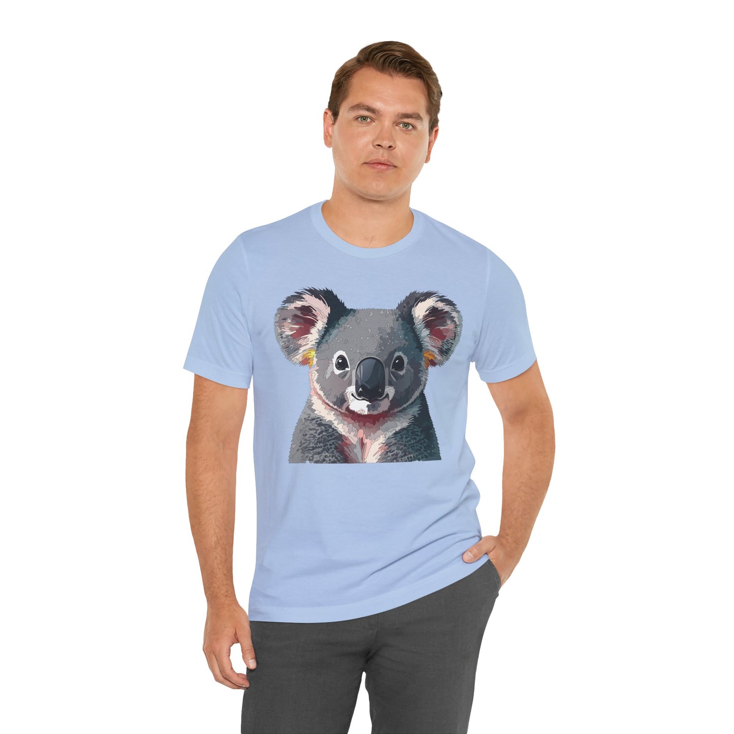 Unisex Animal Shirt, Tee Shirt with Animals, Art Design Tee Shirt, Wild Animals Shirt