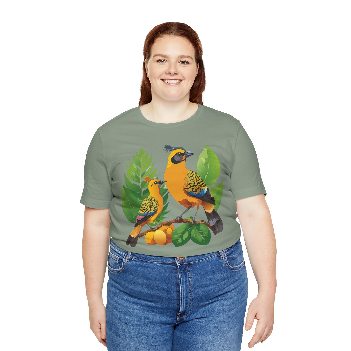 Unisex Animal Shirt, Tee Shirt with Animals, Art Design Tee Shirt, Wild Animals Shirt