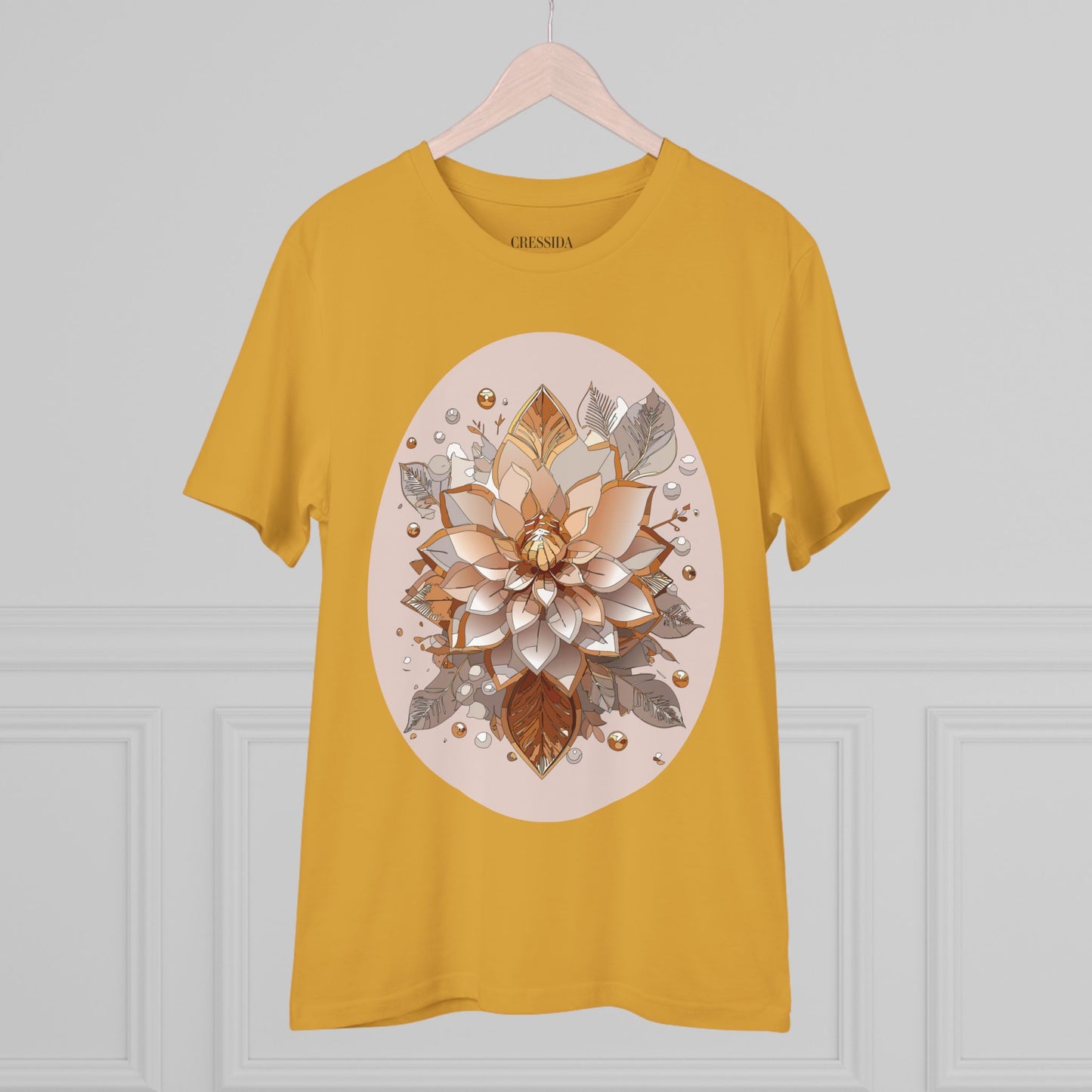 Organic T-shirt with Flower