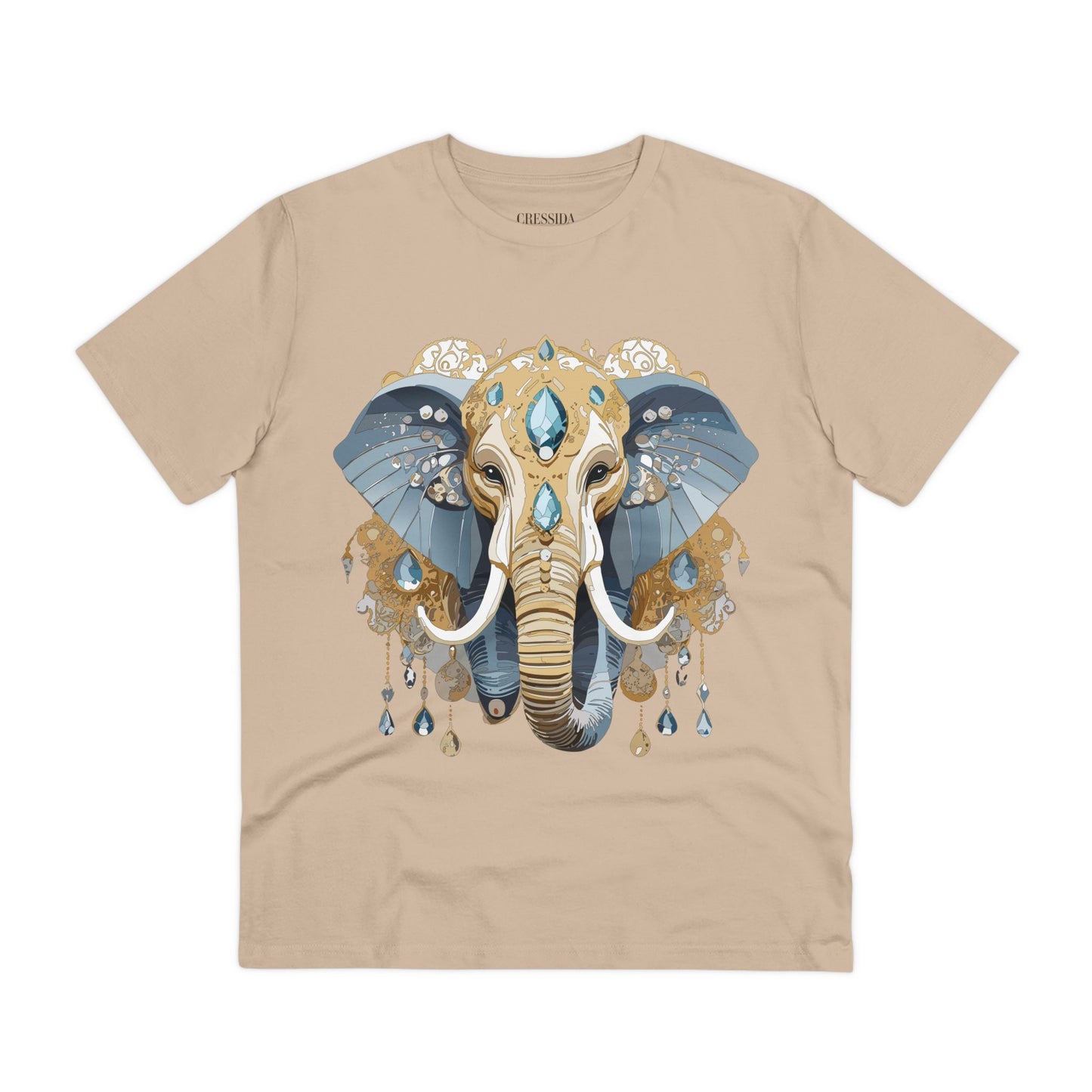 Organic T-shirt with Animals - Elephant