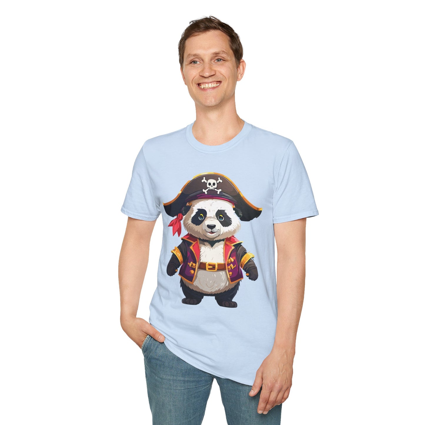 Panda Shirt, T Shirt with Panda, Animal Shirt, Tee Shirt with Animals