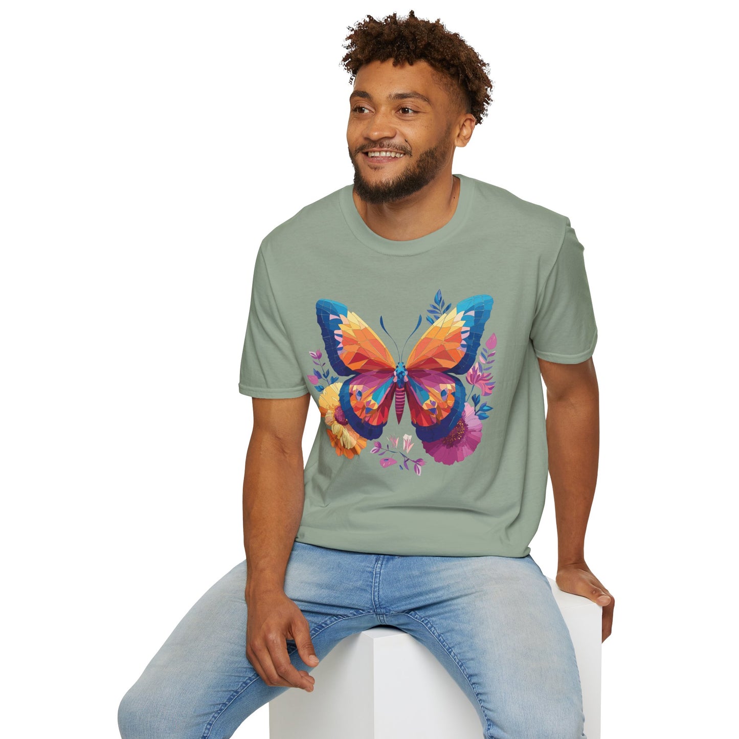 Butterfly Shirt, T Shirt with Butterfly, Monarch Shirt