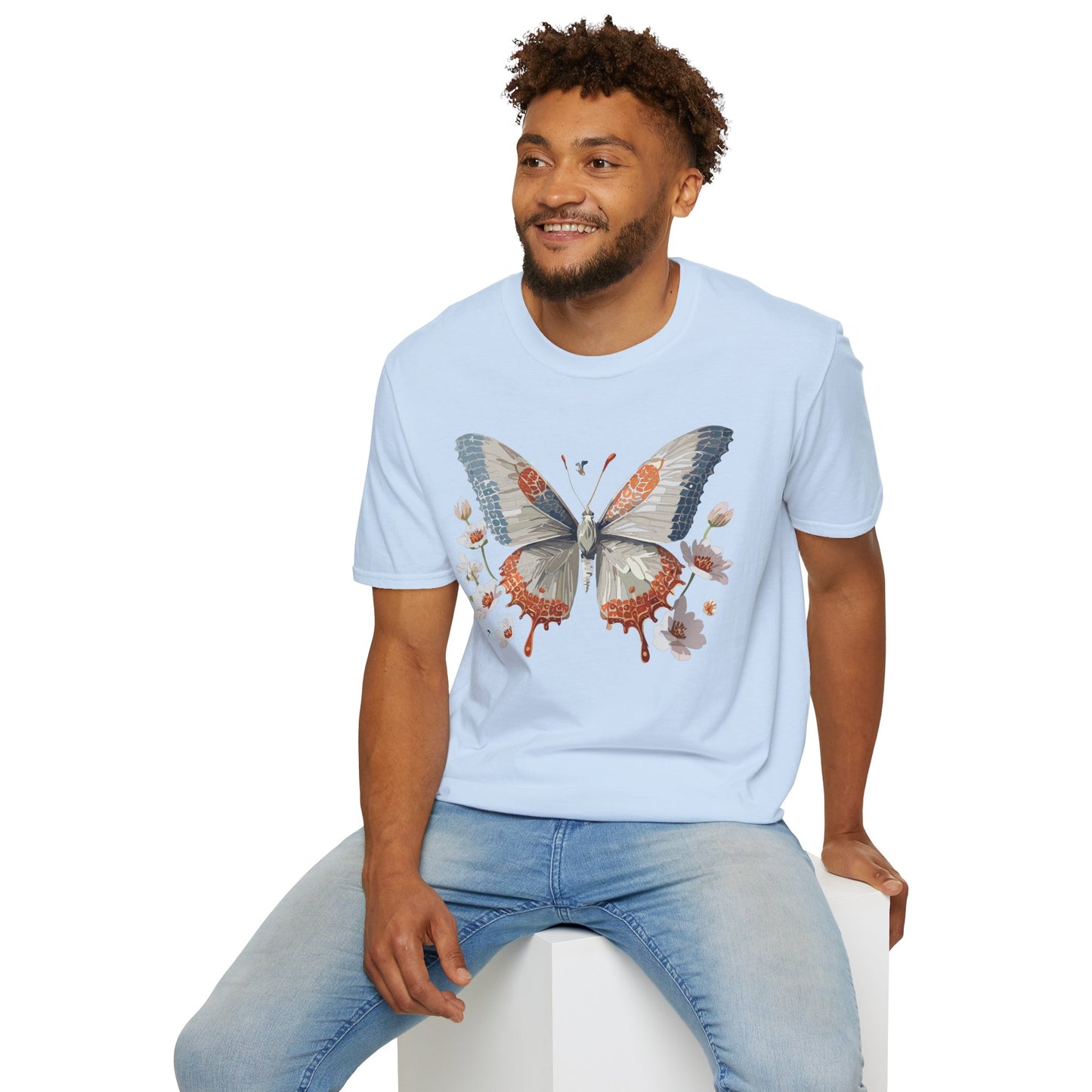 Butterfly Shirt, T Shirt with Butterfly, Monarch Shirt