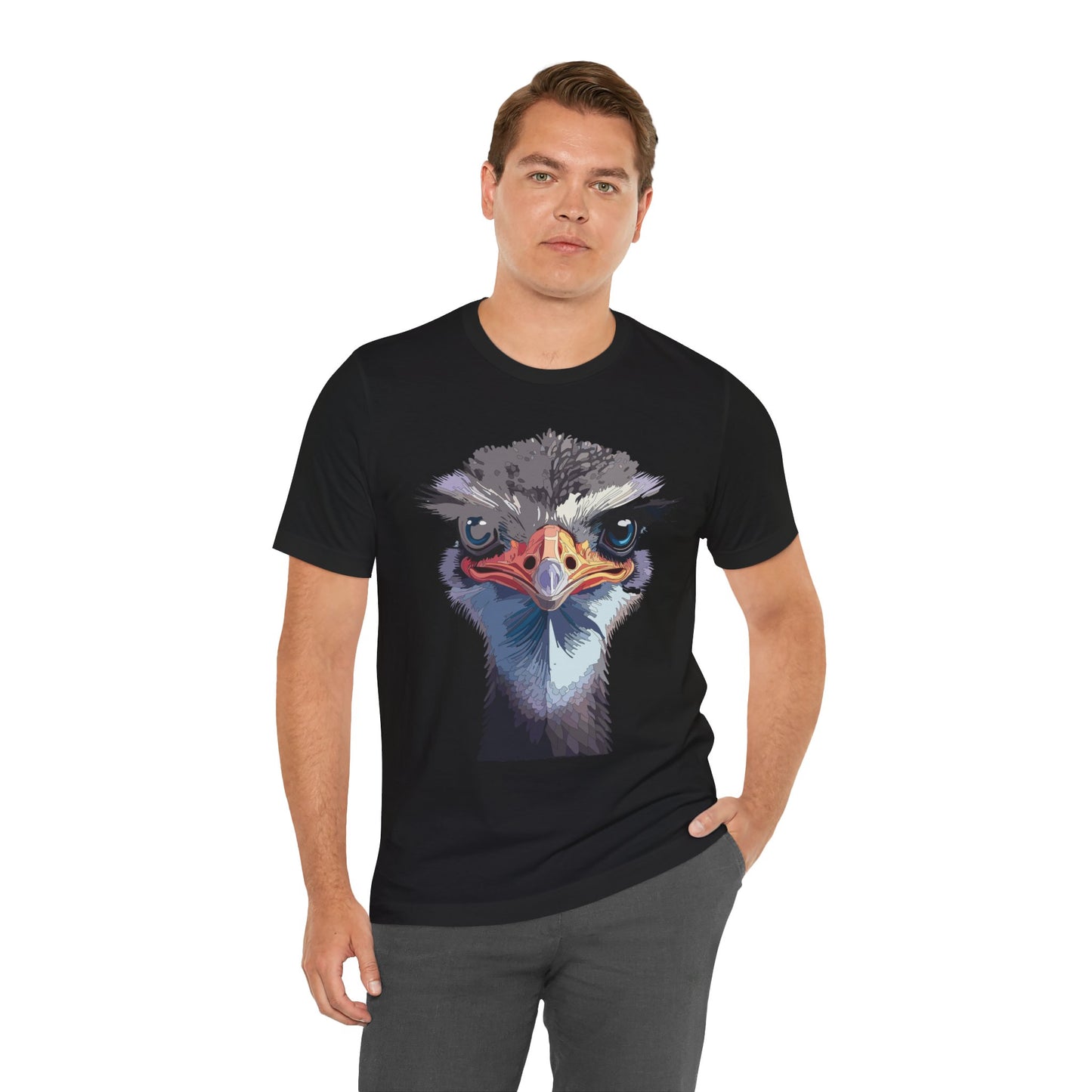 Unisex Animal Shirt, Tee Shirt with Animals, Art Design Tee Shirt, Wild Animals Shirt
