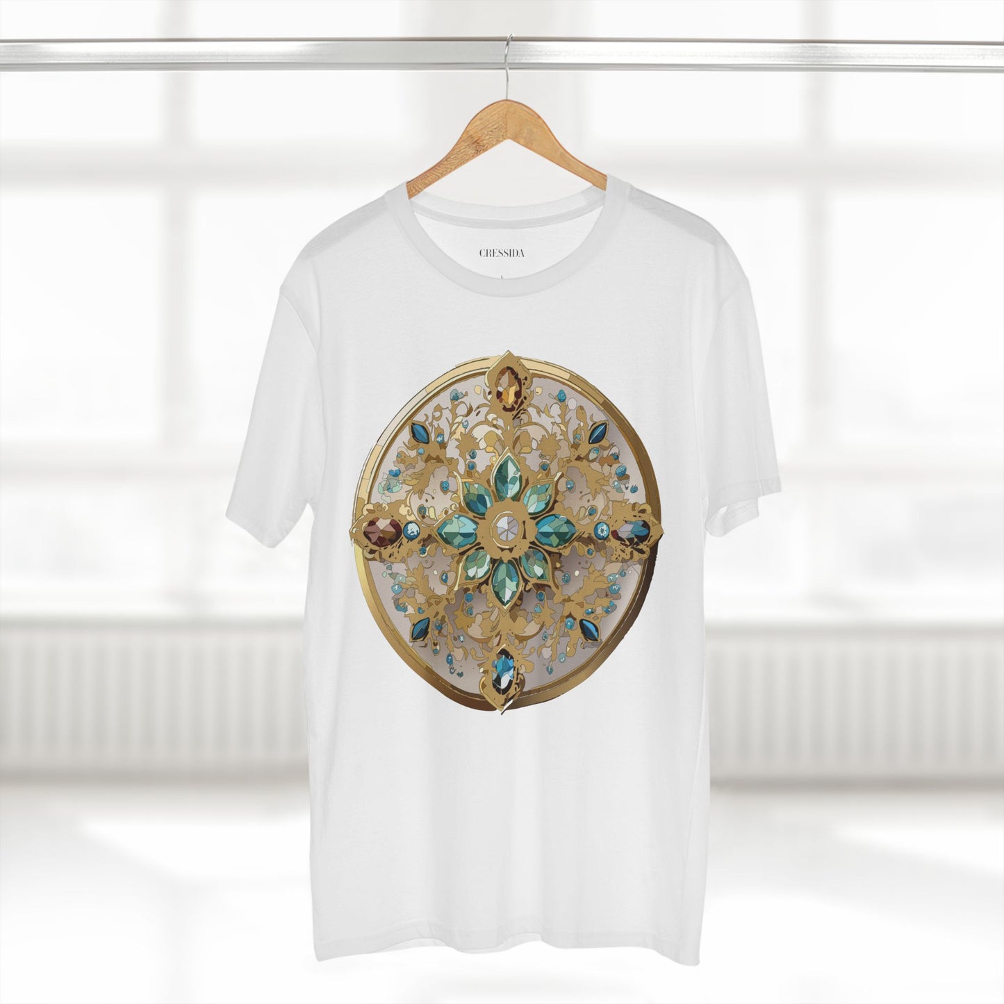 Medallion Shirt, Shirt with Medallion, Tee Shirt with Medal