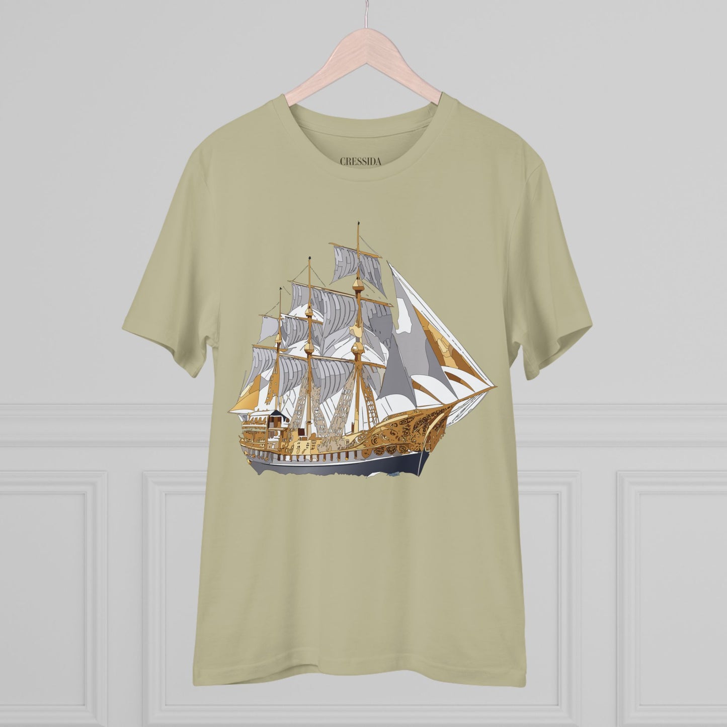 Organic T-shirt with Ship