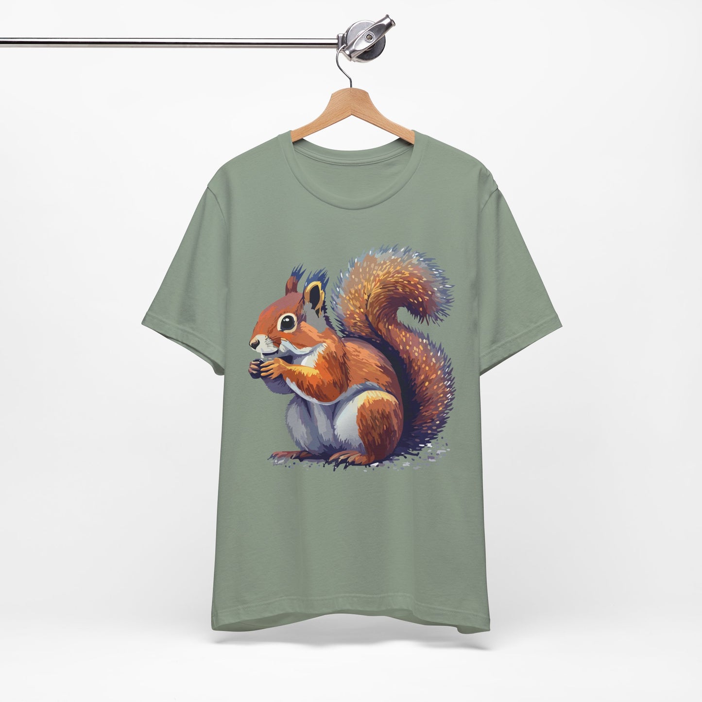 Unisex Animal Shirt, Tee Shirt with Animals, Art Design Tee Shirt, Wild Animals Shirt