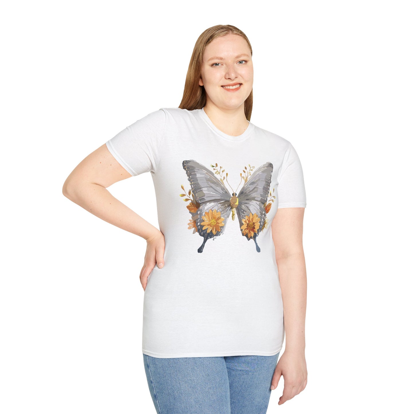 Butterfly Shirt, T Shirt with Butterfly, Monarch Shirt