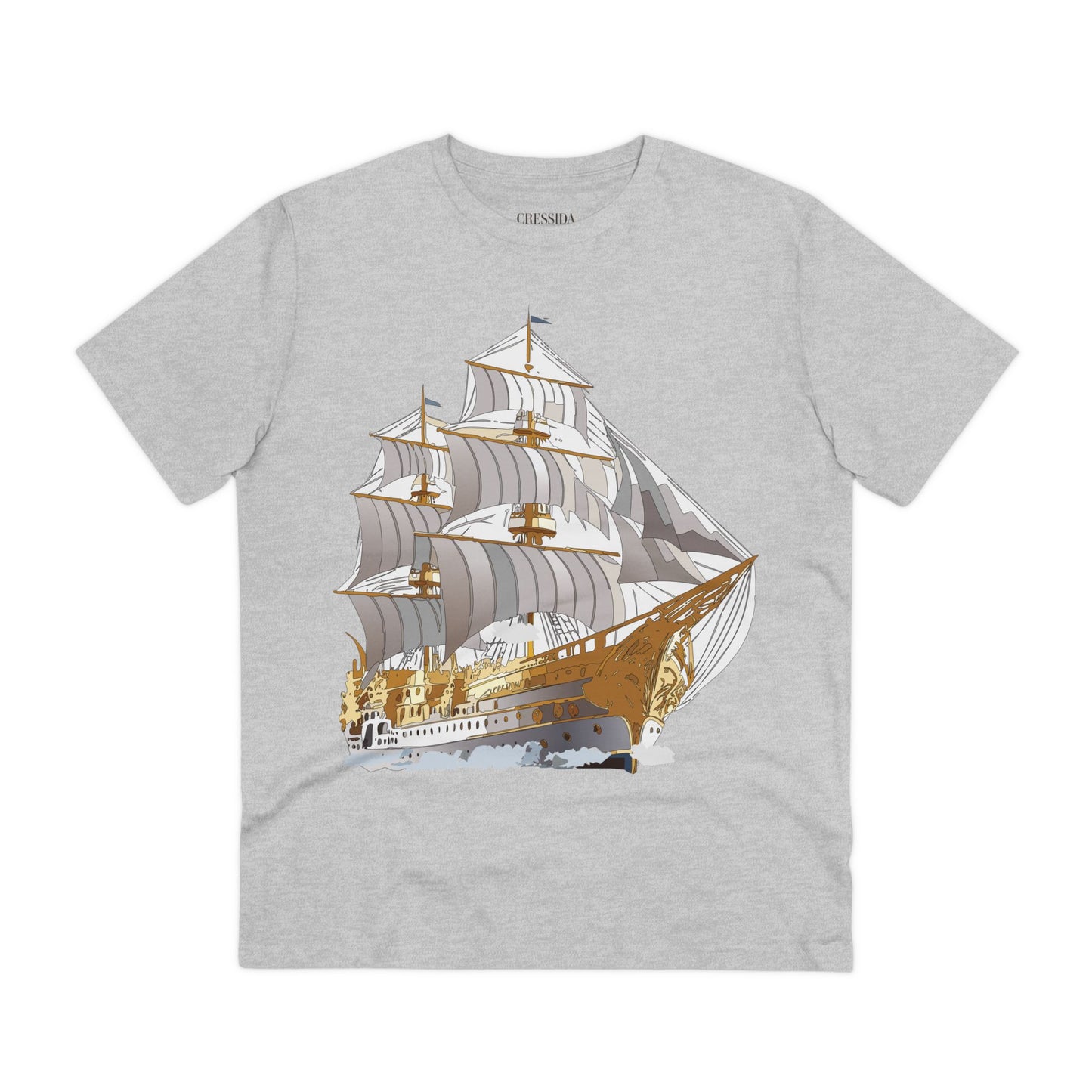 Organic T-shirt with Ship