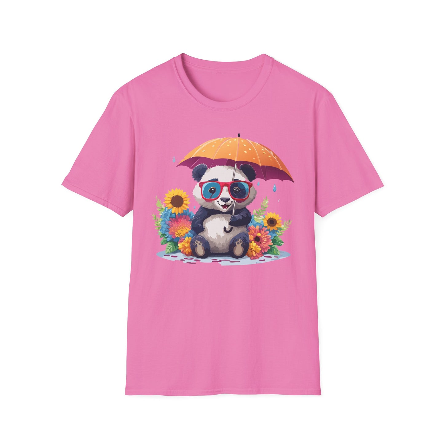 Panda Shirt, T Shirt with Panda, Animal Shirt, Tee Shirt with Animals