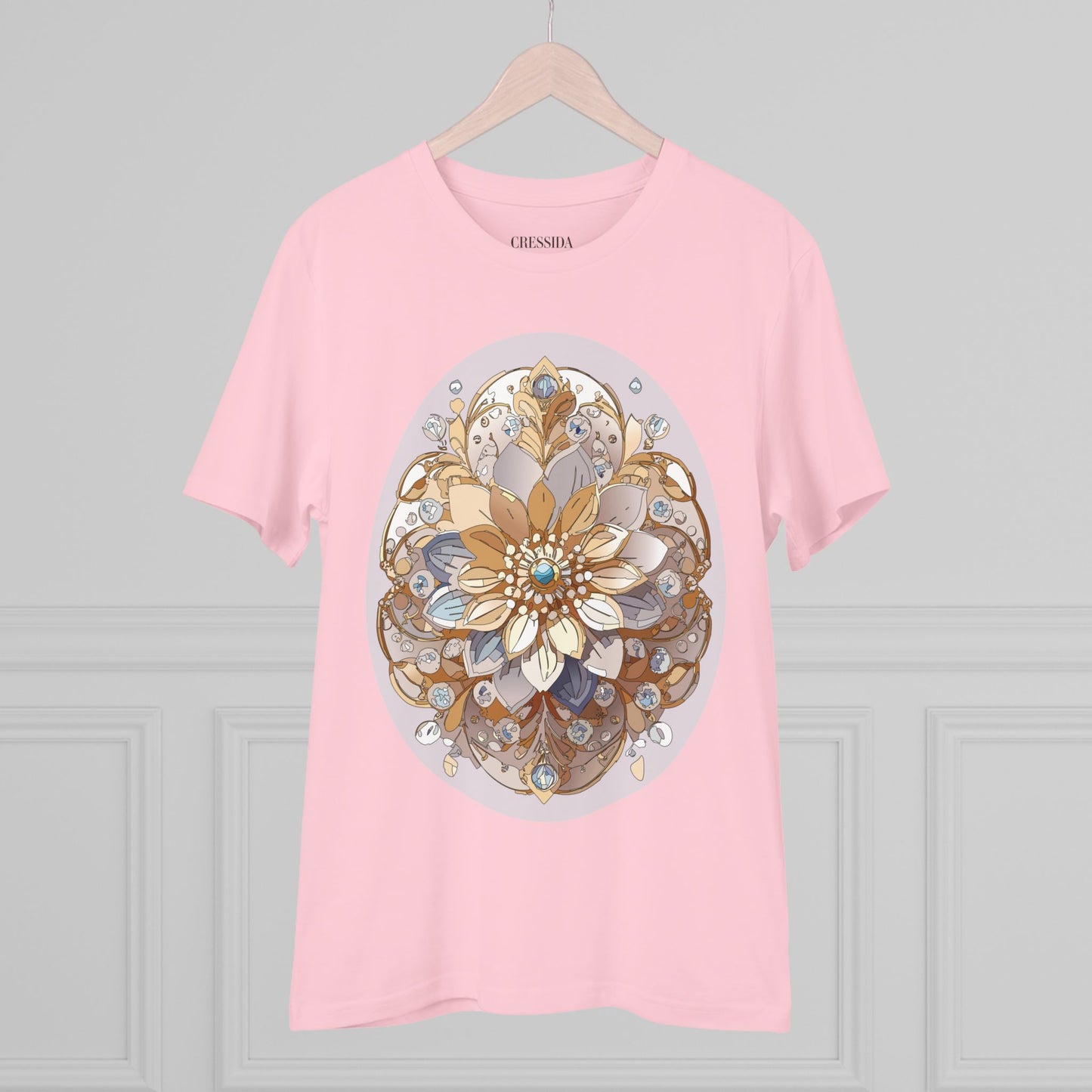 Organic T-shirt with Flower