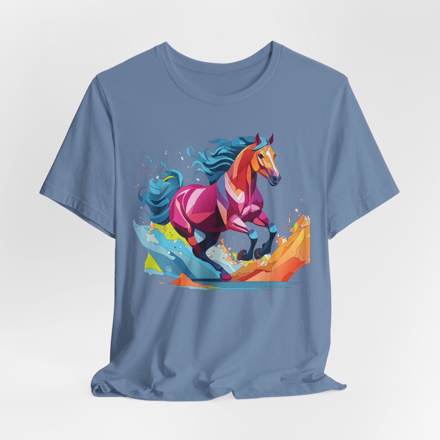 Unisex Animal Shirt, Tee Shirt with Animals, Art Design Tee Shirt, Wild Animals Shirt