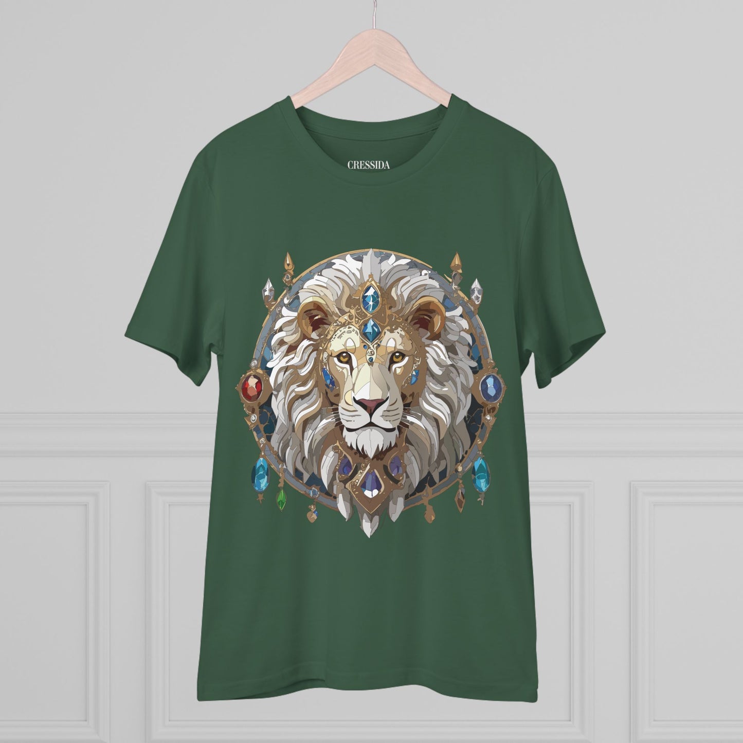 Organic T-shirt with Animals - Lion