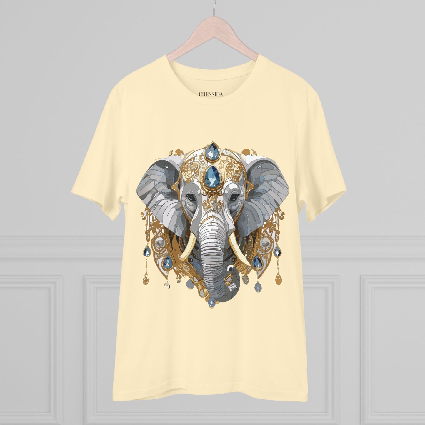 Organic T-shirt with Animals - Elephant