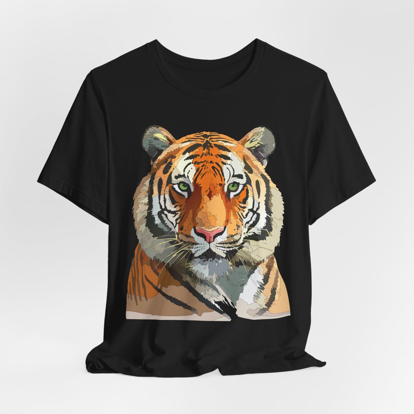 Unisex Animal Shirt, Tee Shirt with Animals, Art Design Tee Shirt, Wild Animals Shirt