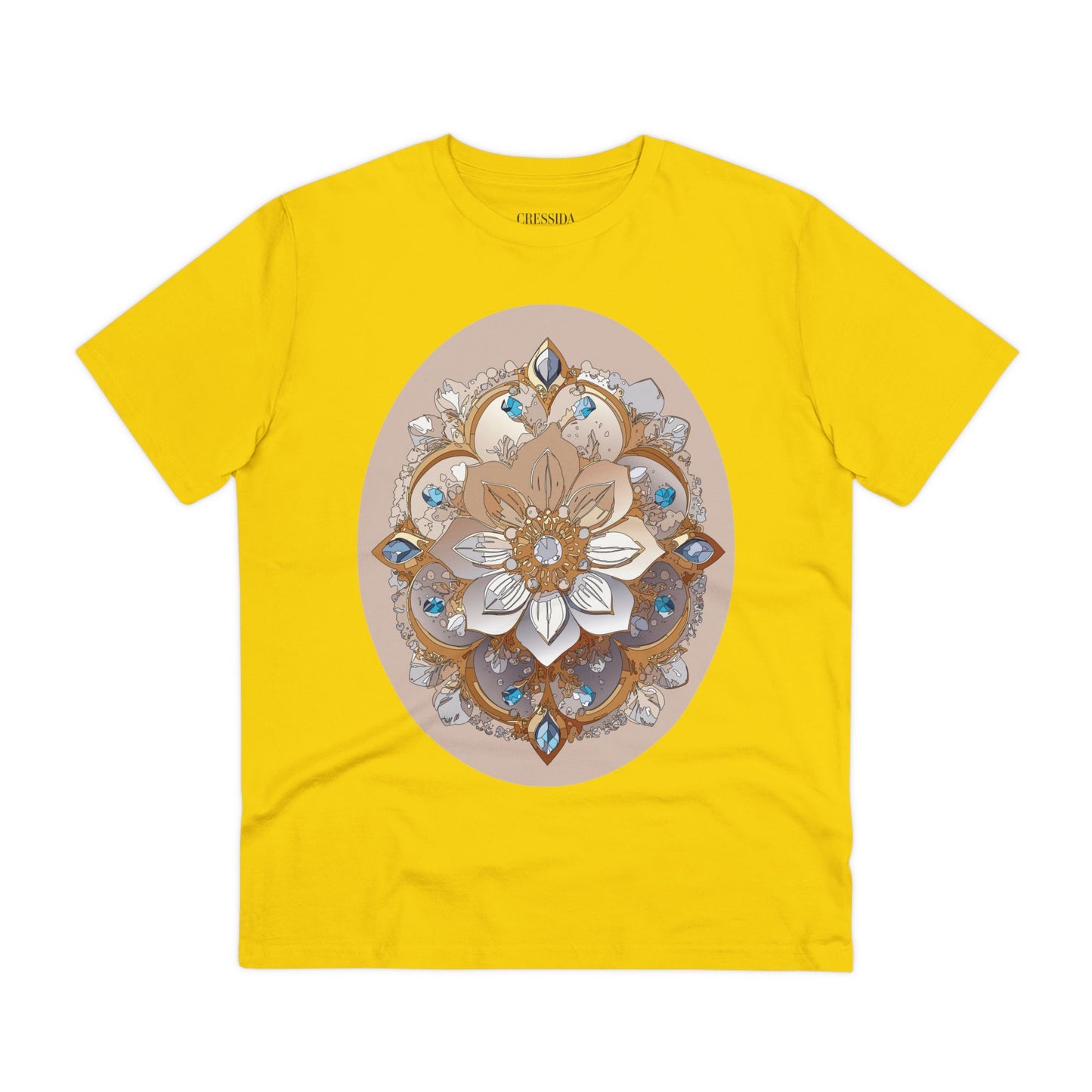 Organic T-shirt with Flower