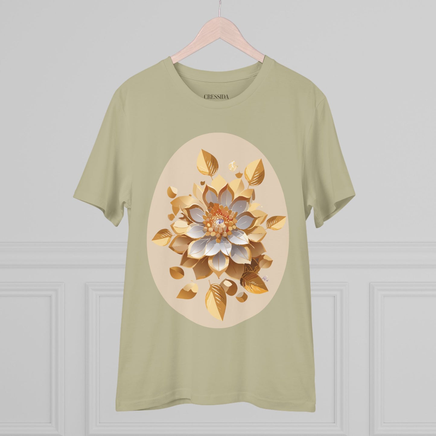 Organic T-shirt with Flower