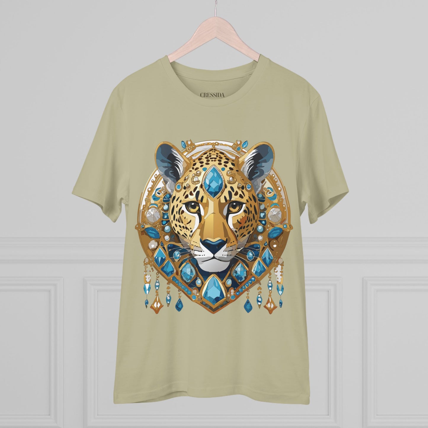 Organic T-shirt with Animals - Cheetah