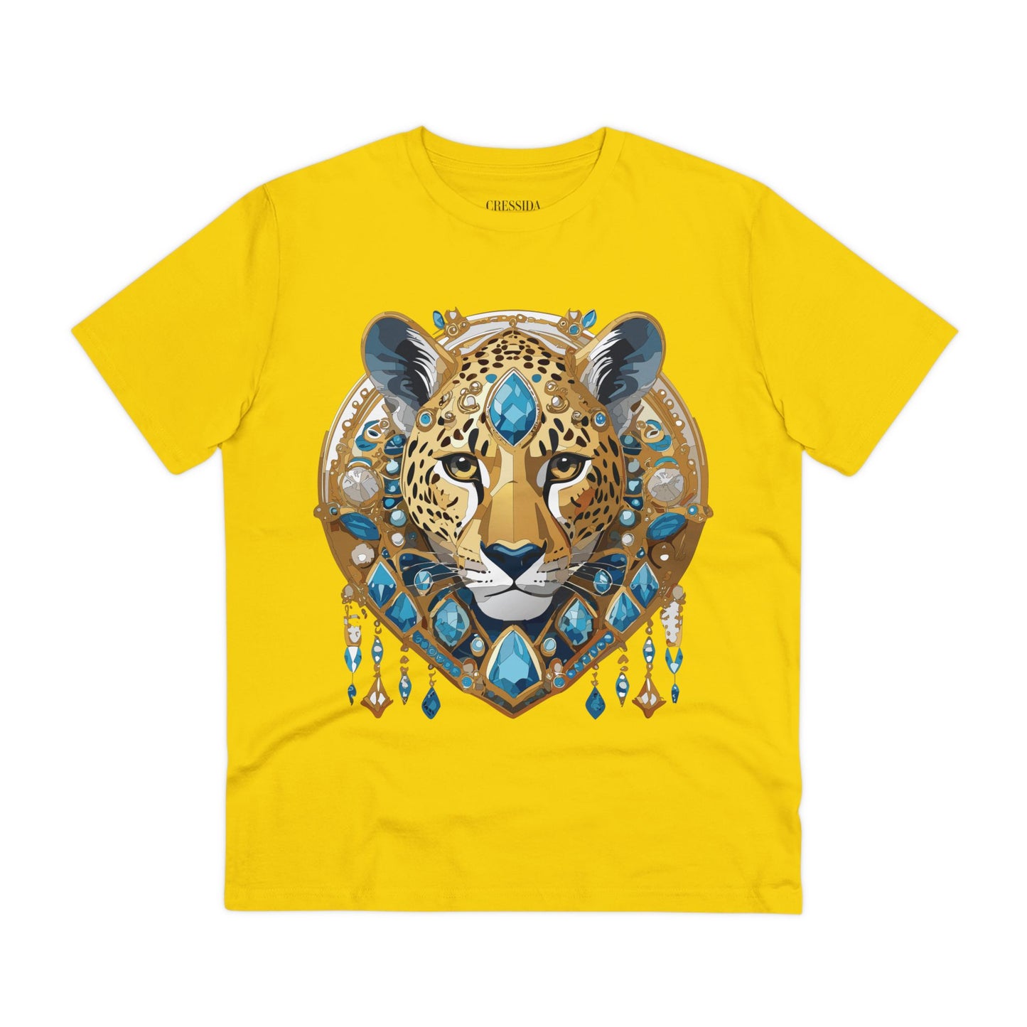 Organic T-shirt with Animals - Cheetah