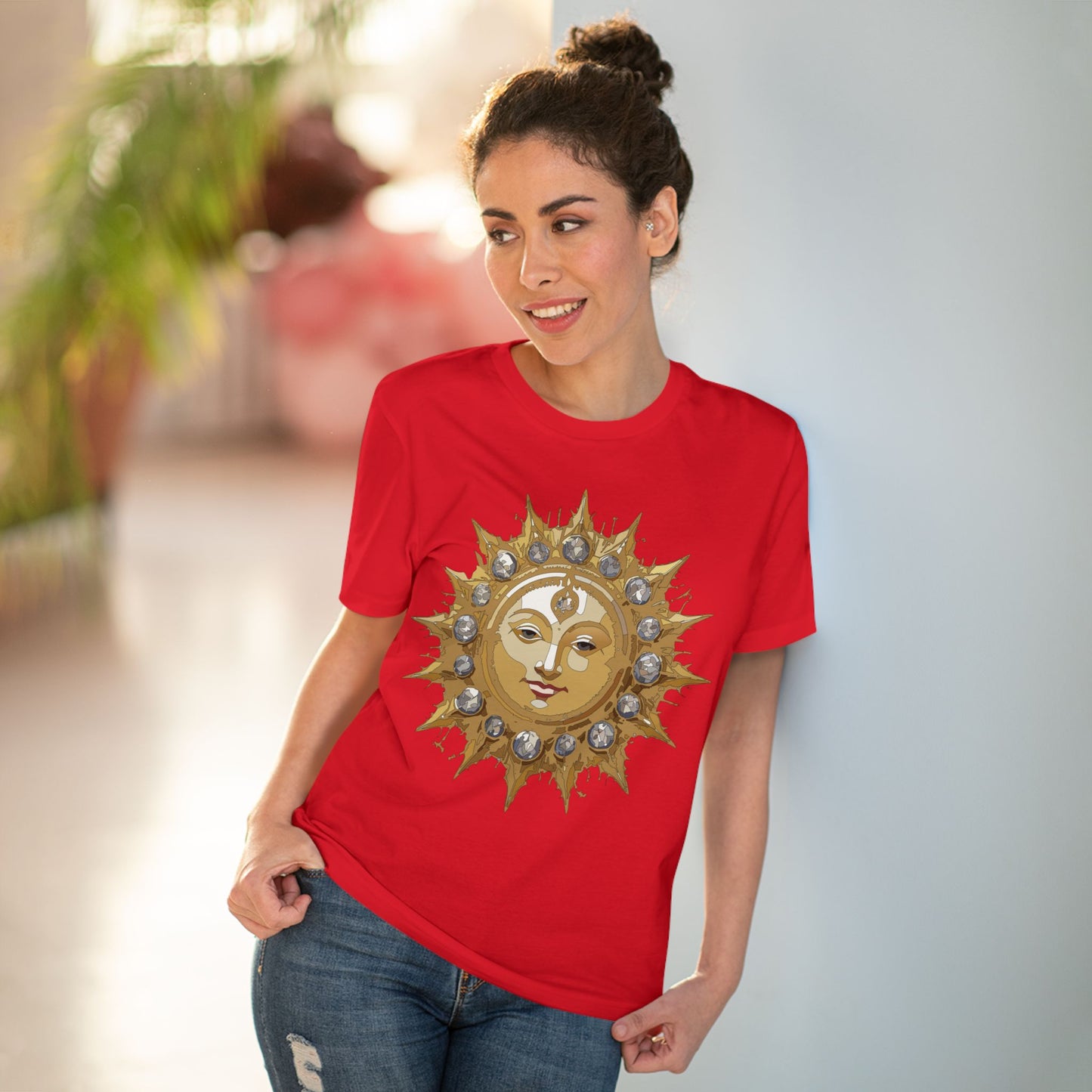 Organic T-shirt with Sun