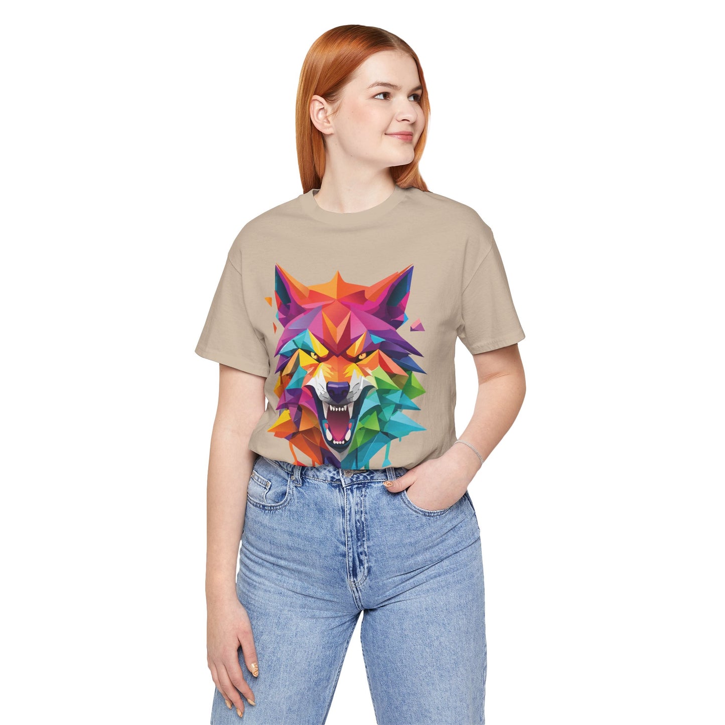 Unisex Animal Shirt, Tee Shirt with Animals, Art Design Tee Shirt, Wild Animals Shirt