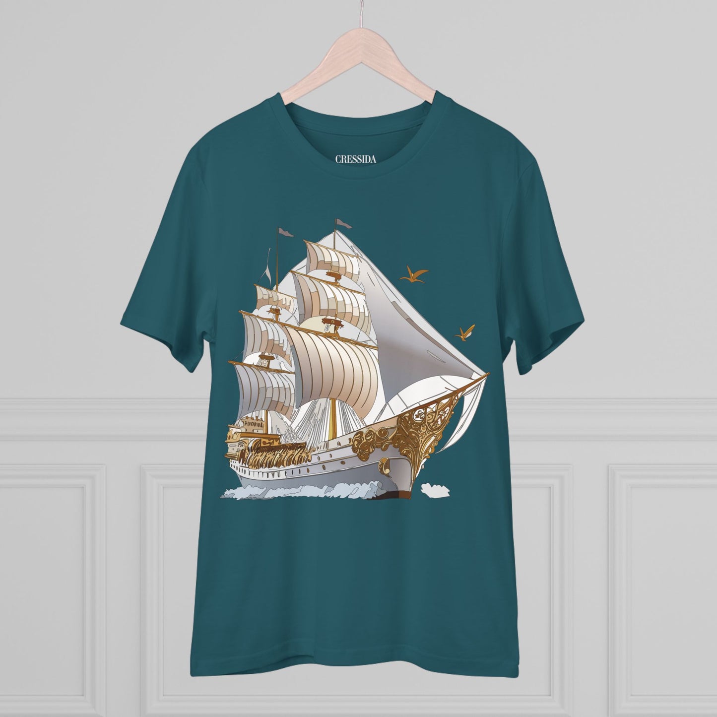 Organic T-shirt with Ship