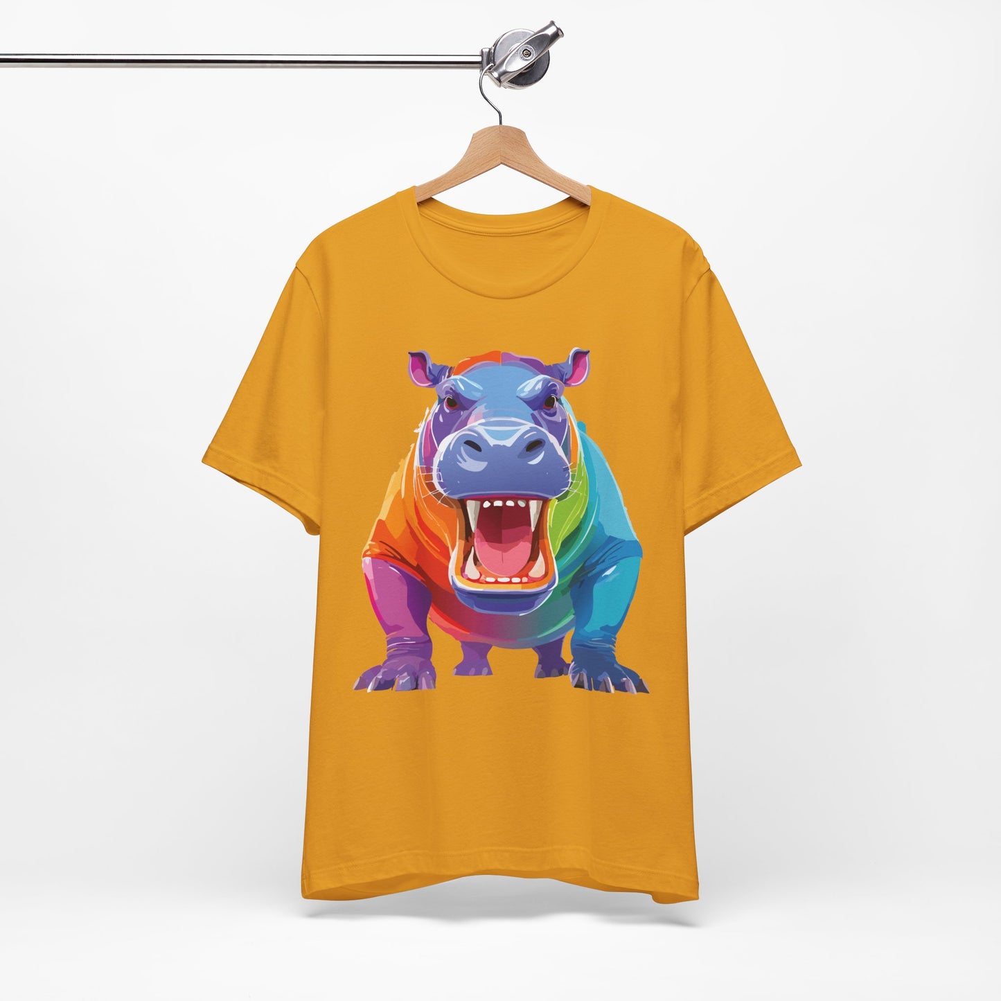 Unisex Animal Shirt, Tee Shirt with Animals, Art Design Tee Shirt, Wild Animals Shirt