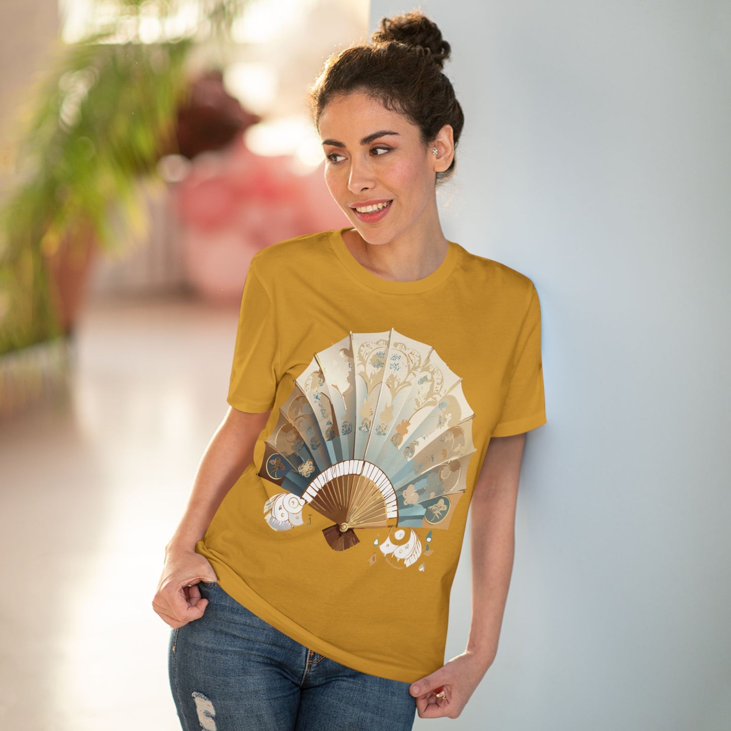 Organic T-shirt with Fan