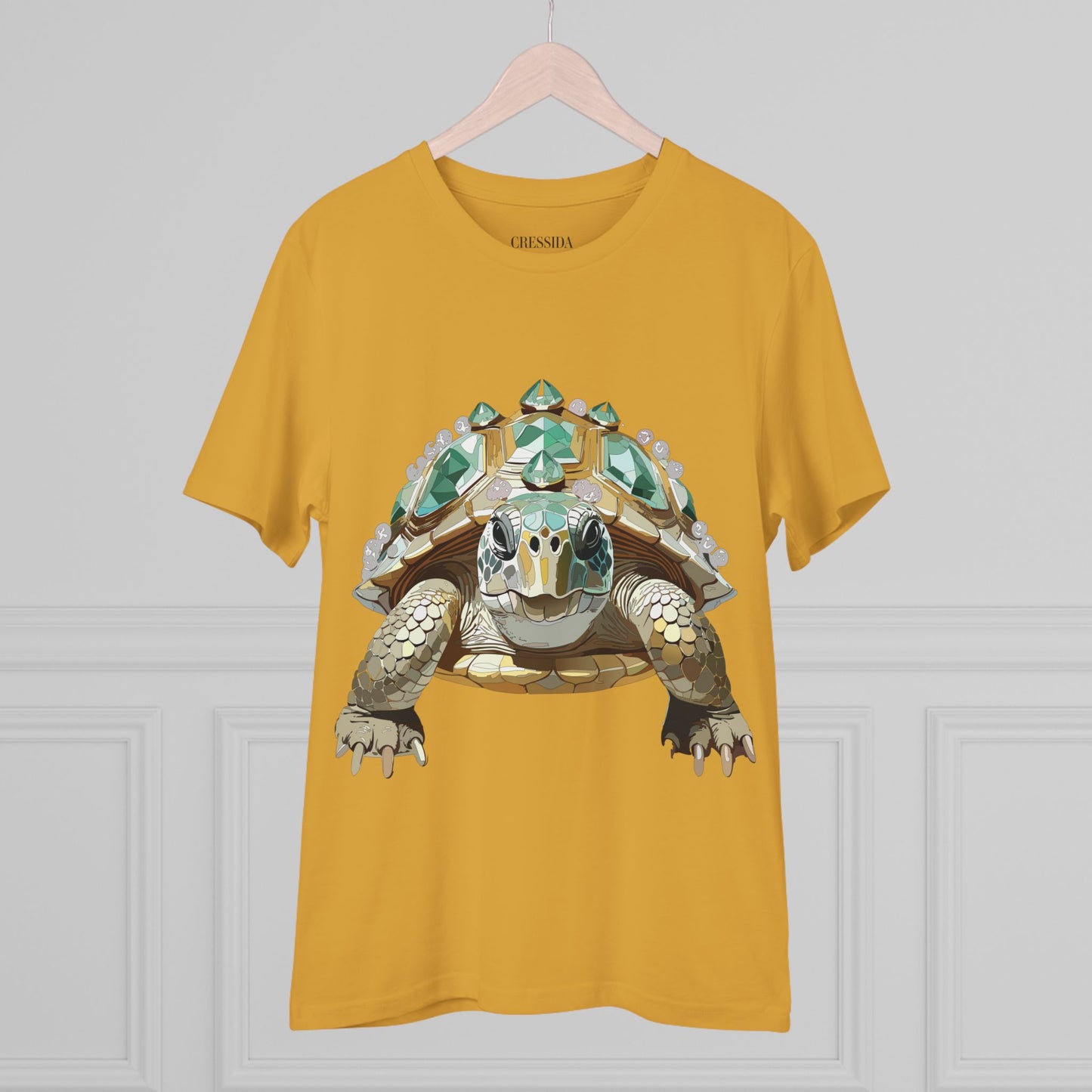 Organic T-shirt with Animals - Turtle