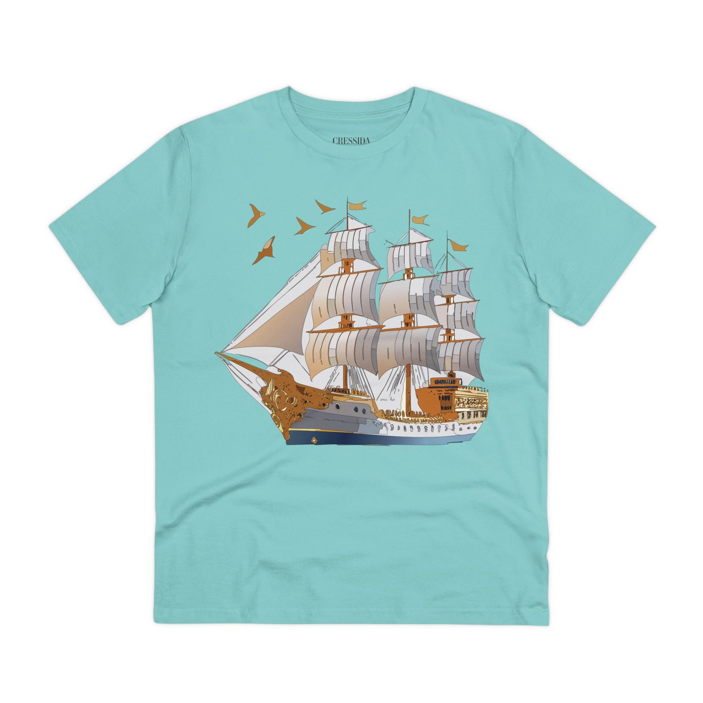 Organic T-shirt with Ship