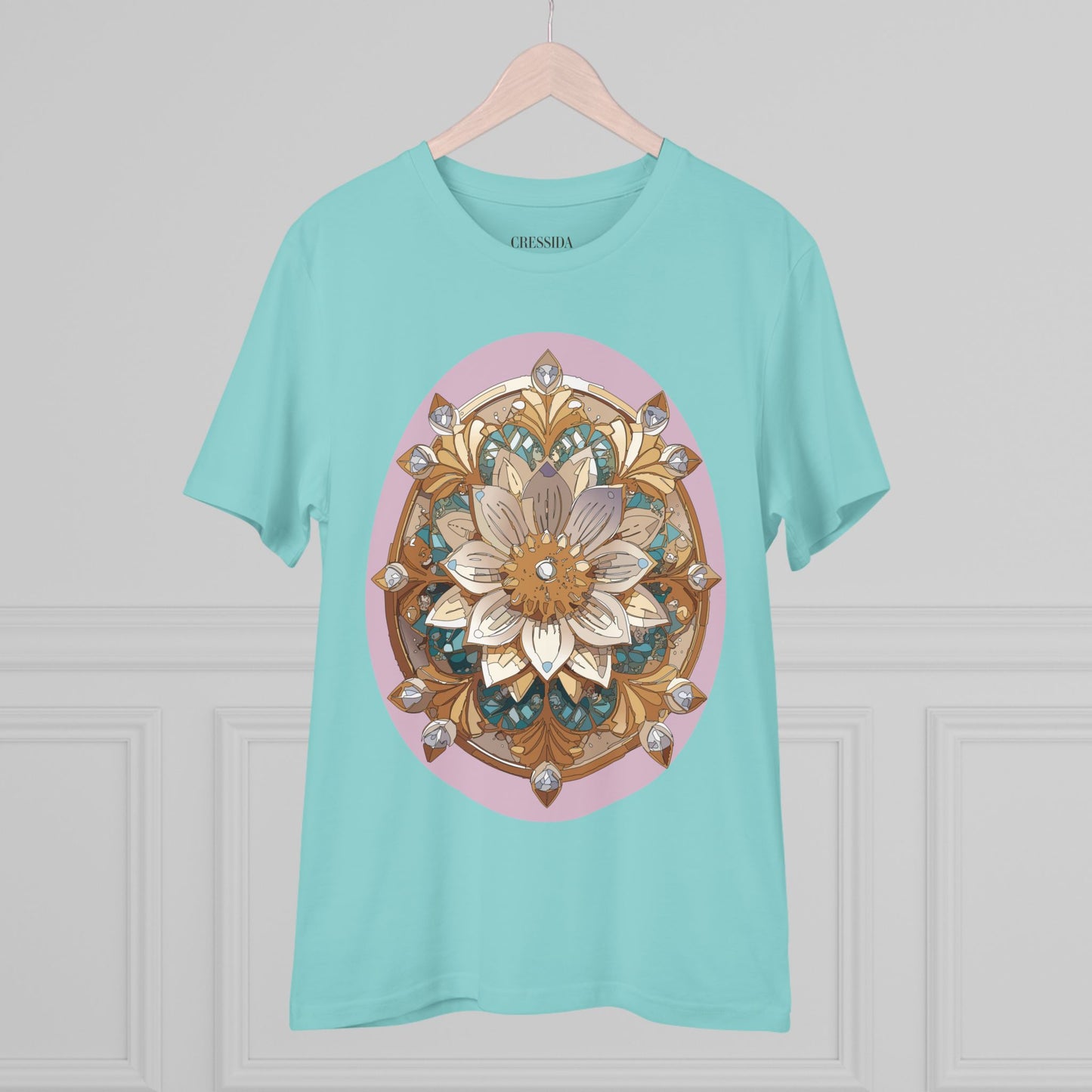 Organic T-shirt with Flower