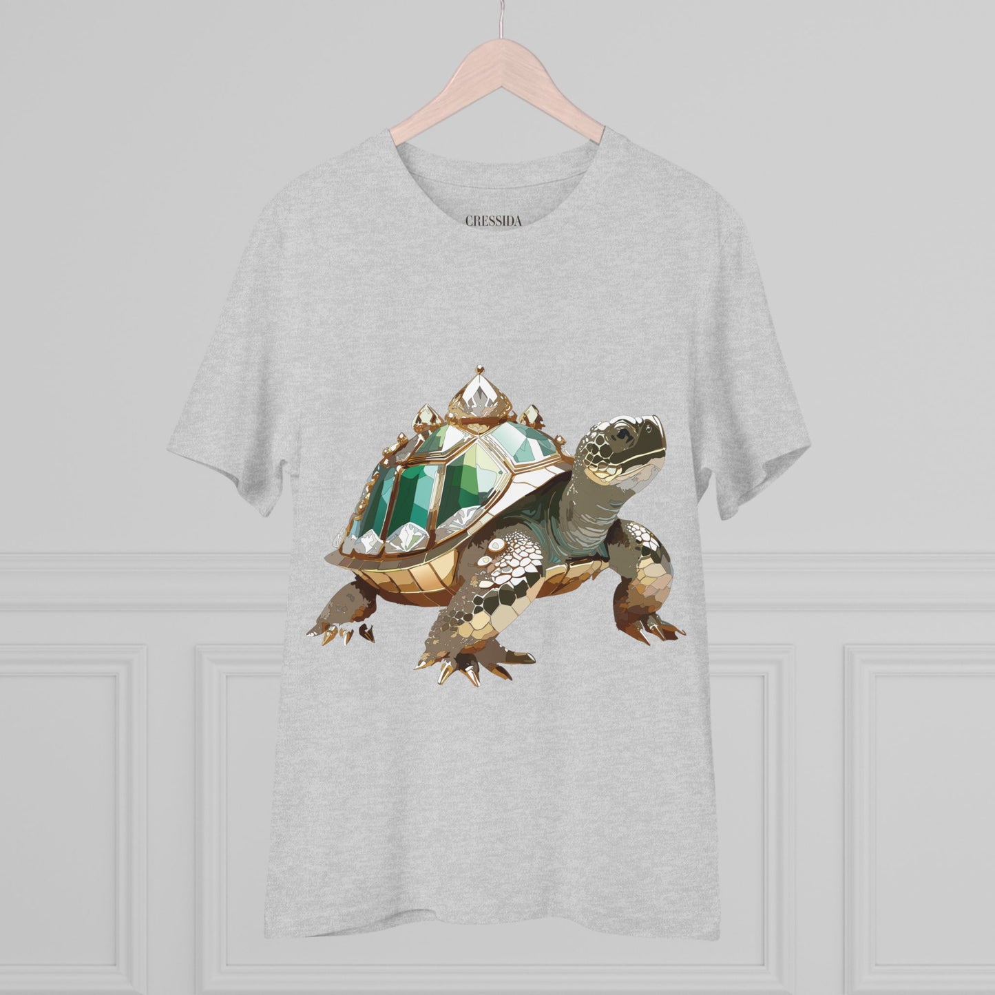 Organic T-shirt with Animals - Turtle