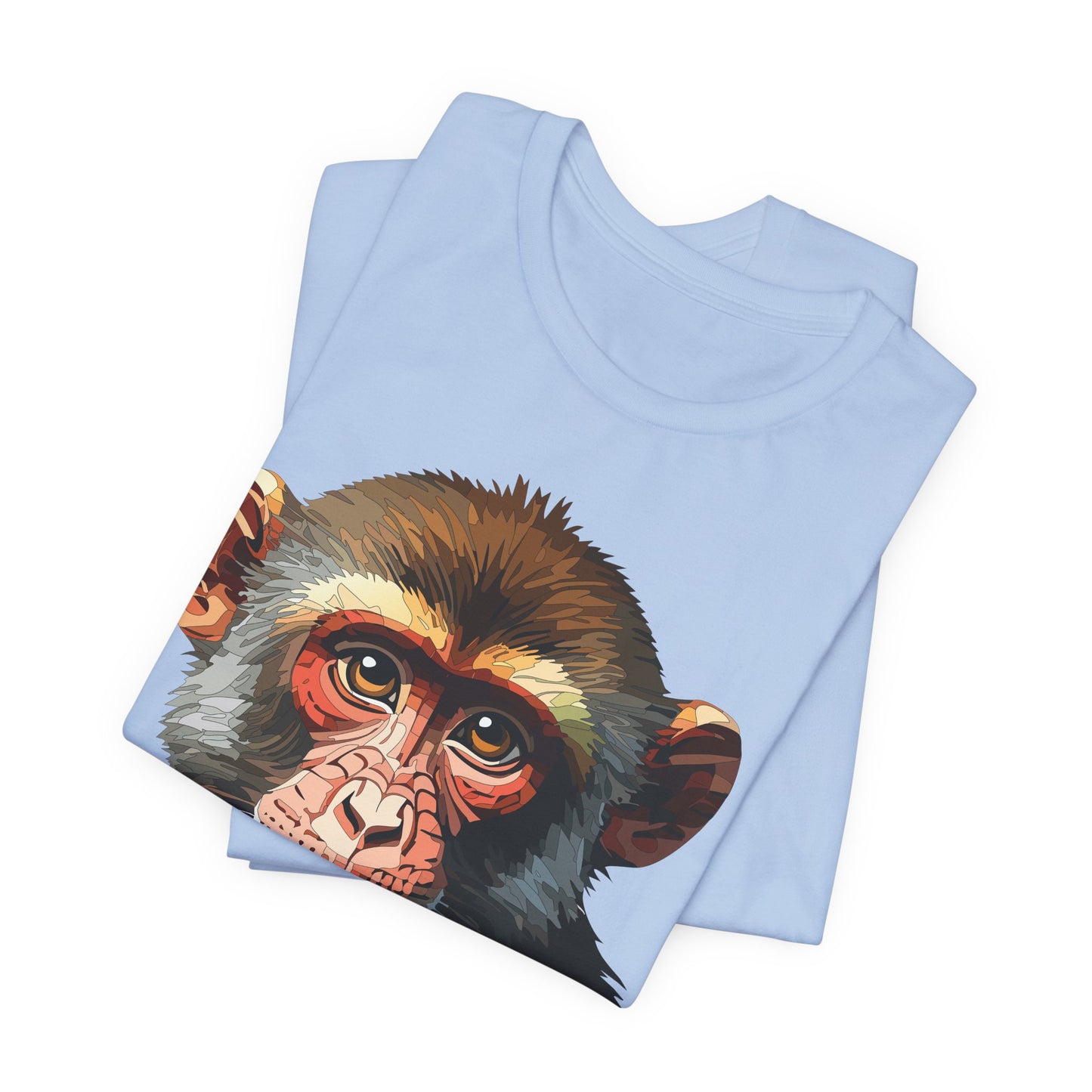 Unisex Animal Shirt, Tee Shirt with Animals, Art Design Tee Shirt, Wild Animals Shirt