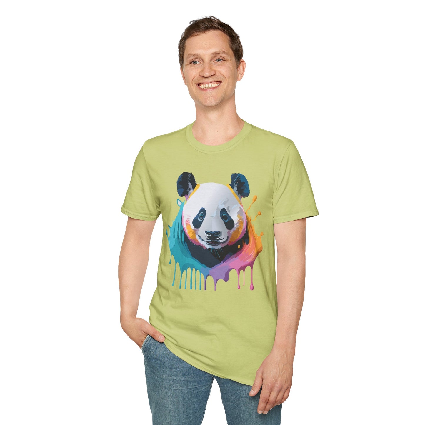 Panda Shirt, T Shirt with Panda, Animal Shirt, Tee Shirt with Animals