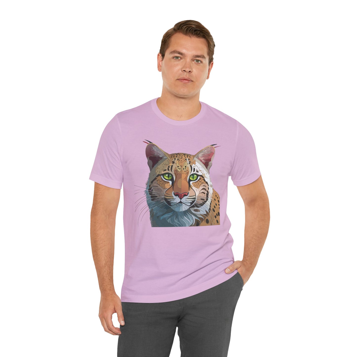 Unisex Animal Shirt, Tee Shirt with Animals, Art Design Tee Shirt, Wild Animals Shirt