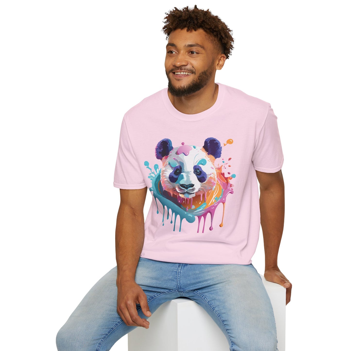 Panda Shirt, T Shirt with Panda, Animal Shirt, Tee Shirt with Animals